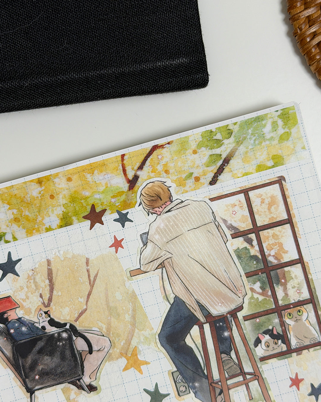 Cappuccino Illustration Sticker