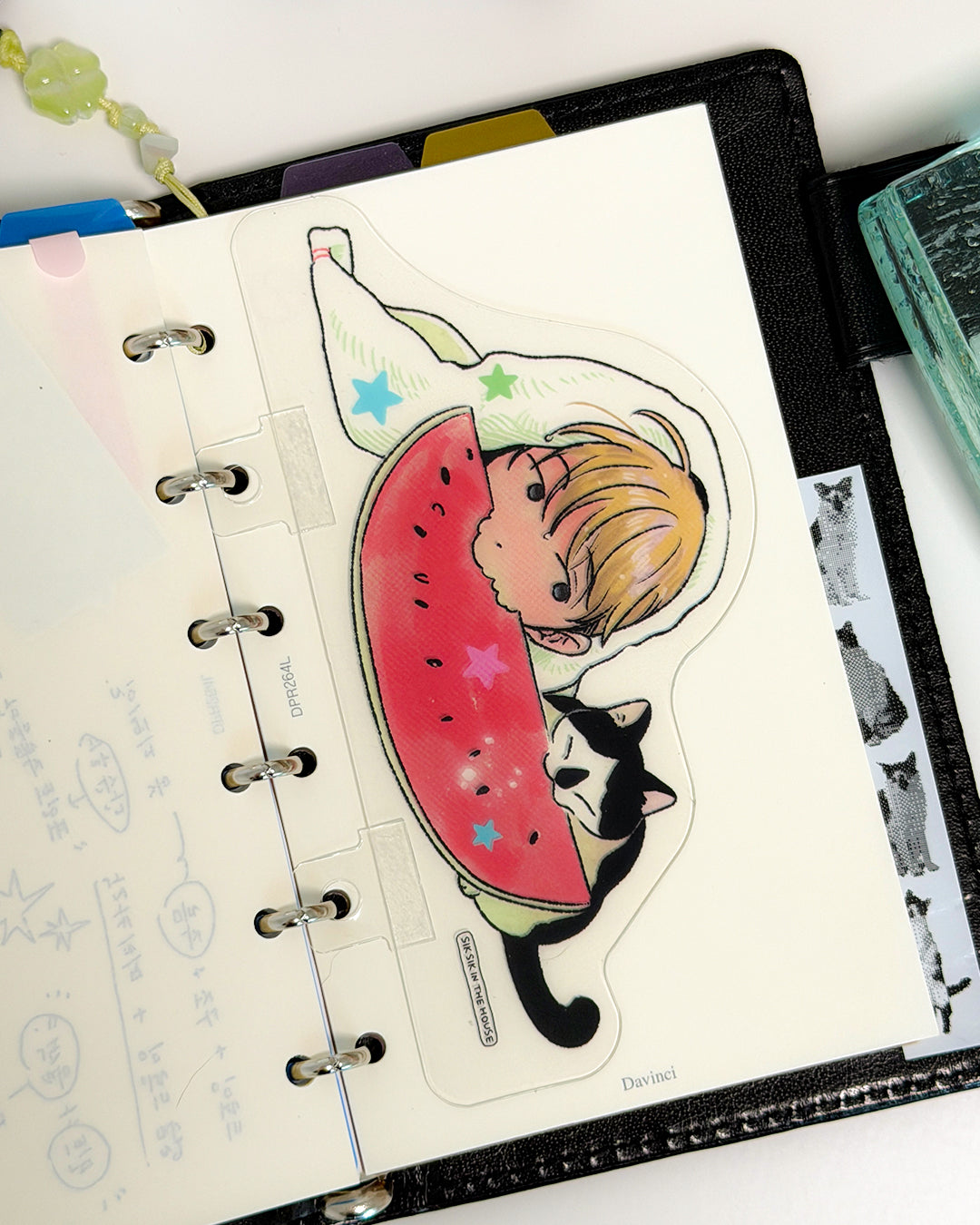 Weekend - Illustration Clear Bookmark Set