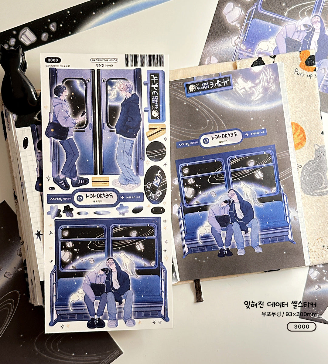 Forgotten Data Illustration Sticker