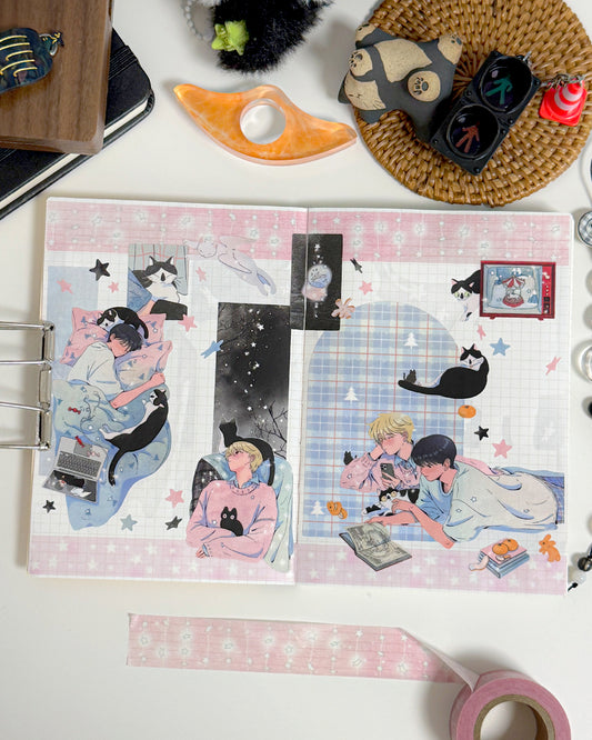 Wintering Illustration Sticker