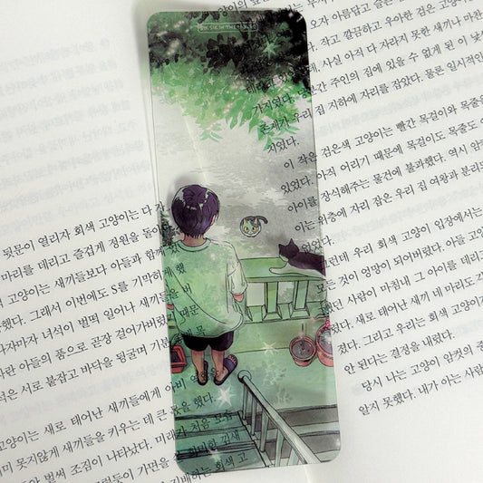 Illustration Clear Bookmark (Option)