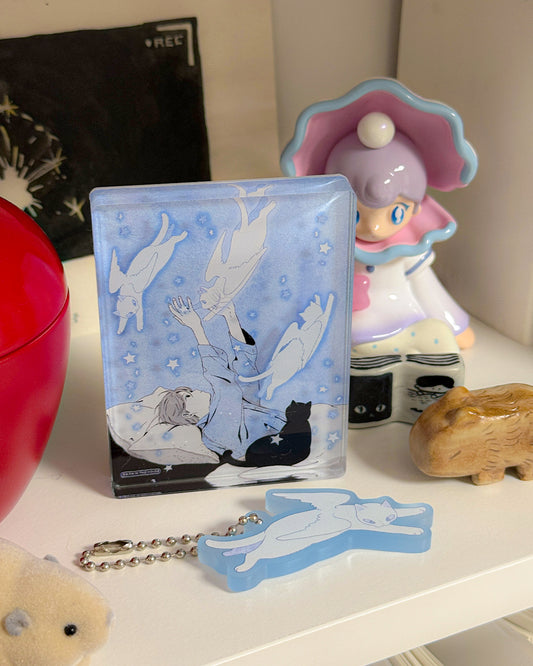 1004(Angel) Free Standing Acrylic Stand