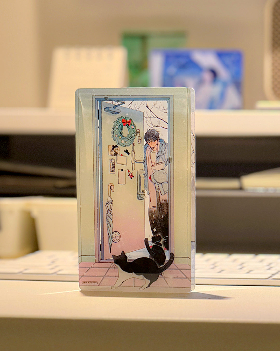 Different Seasons Free Standing Acrylic Stand