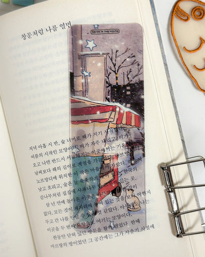 Illustration Clear Bookmark (Option)