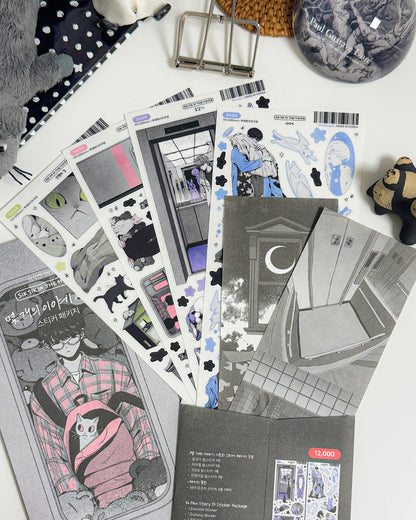 A Few Stories 3 Sticker Package (4 Designs + Special Gift)