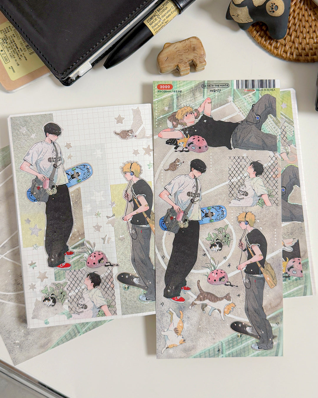 Freetime Illustration Sticker
