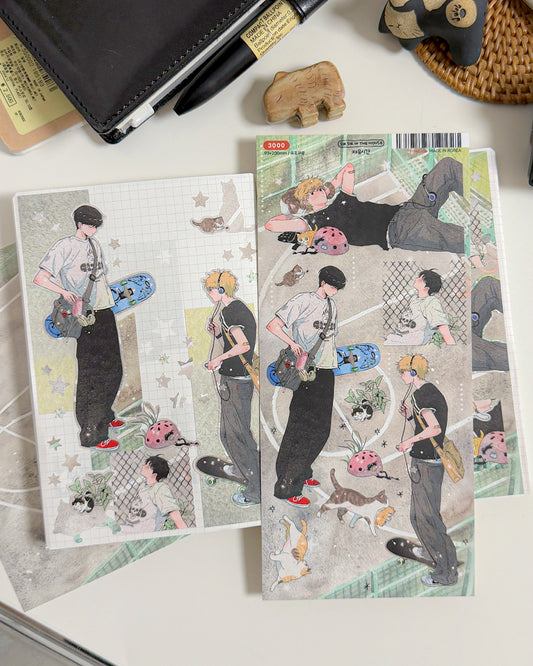 Freetime Illustration Sticker