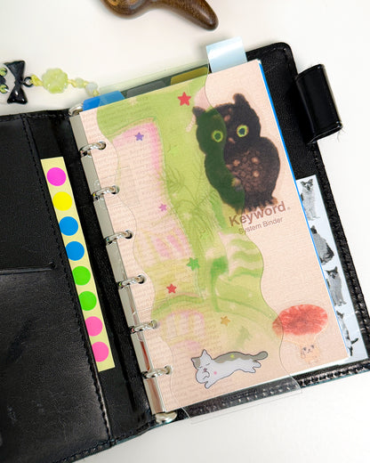 Weekend - Illustration Clear Bookmark Set