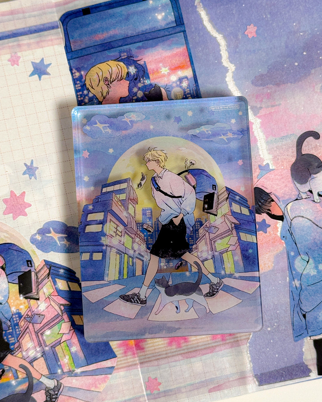 Zero Gravity Free Standing Acrylic Stand