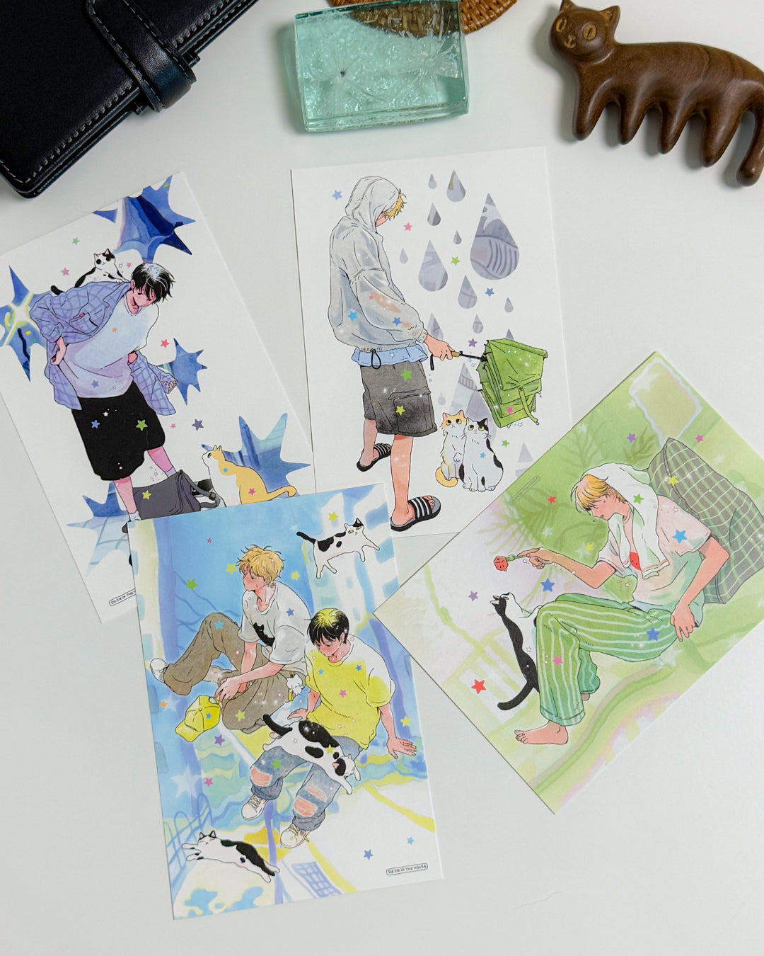 Over Heat Postcard Package (4 Designs)