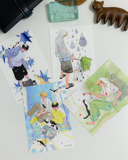 Over Heat Postcard Package (4 Designs)