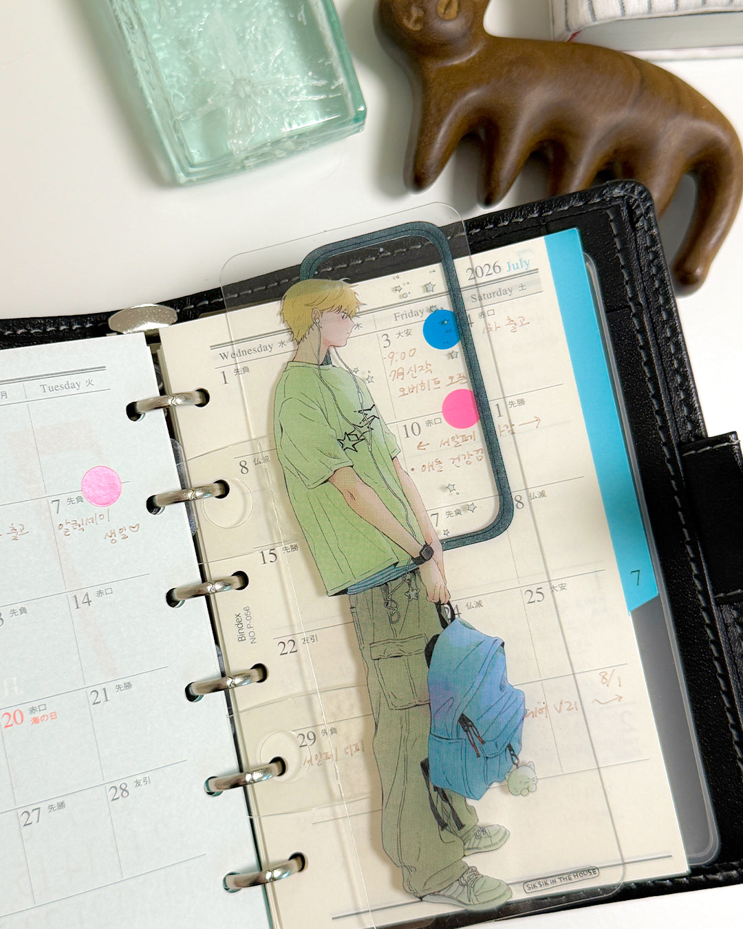 Interstice - Illustration Clear Bookmark Set