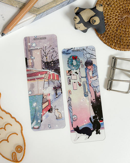 Illustration Clear Bookmark (Option)