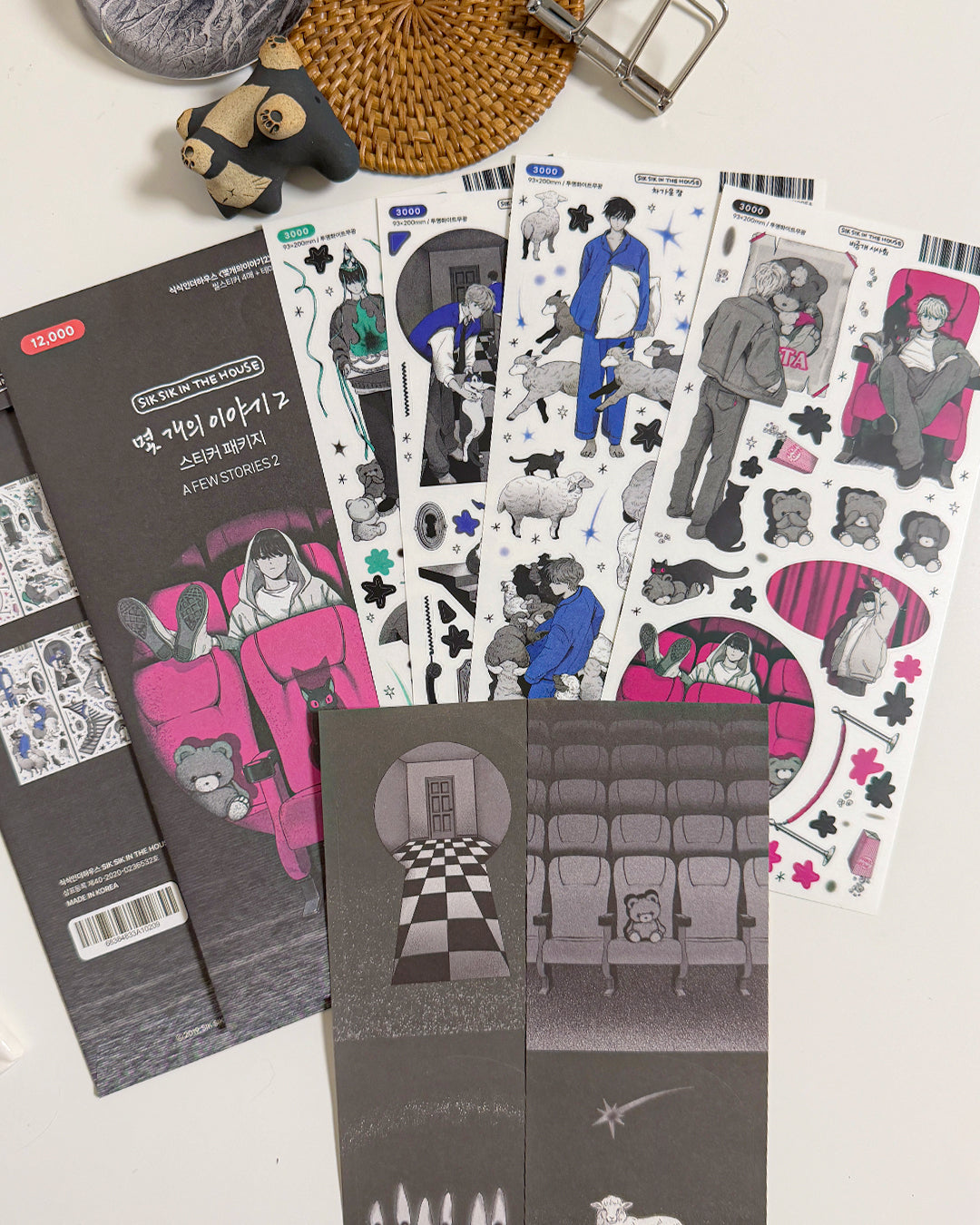 A Few Stories 2 Sticker Package (4 Designs + Special Gift)