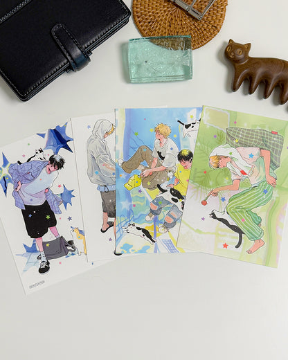 Over Heat Postcard Package (4 Designs)
