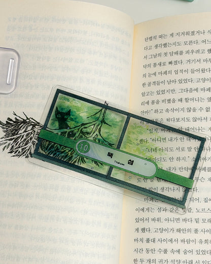 Interstice - Illustration Clear Bookmark Set