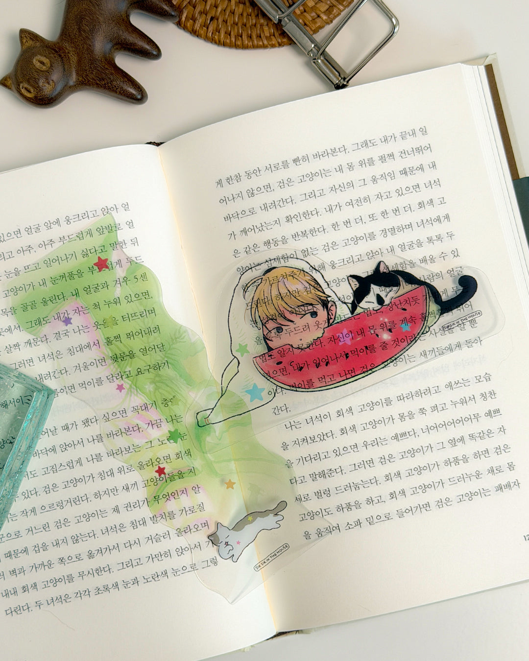 Weekend - Illustration Clear Bookmark Set