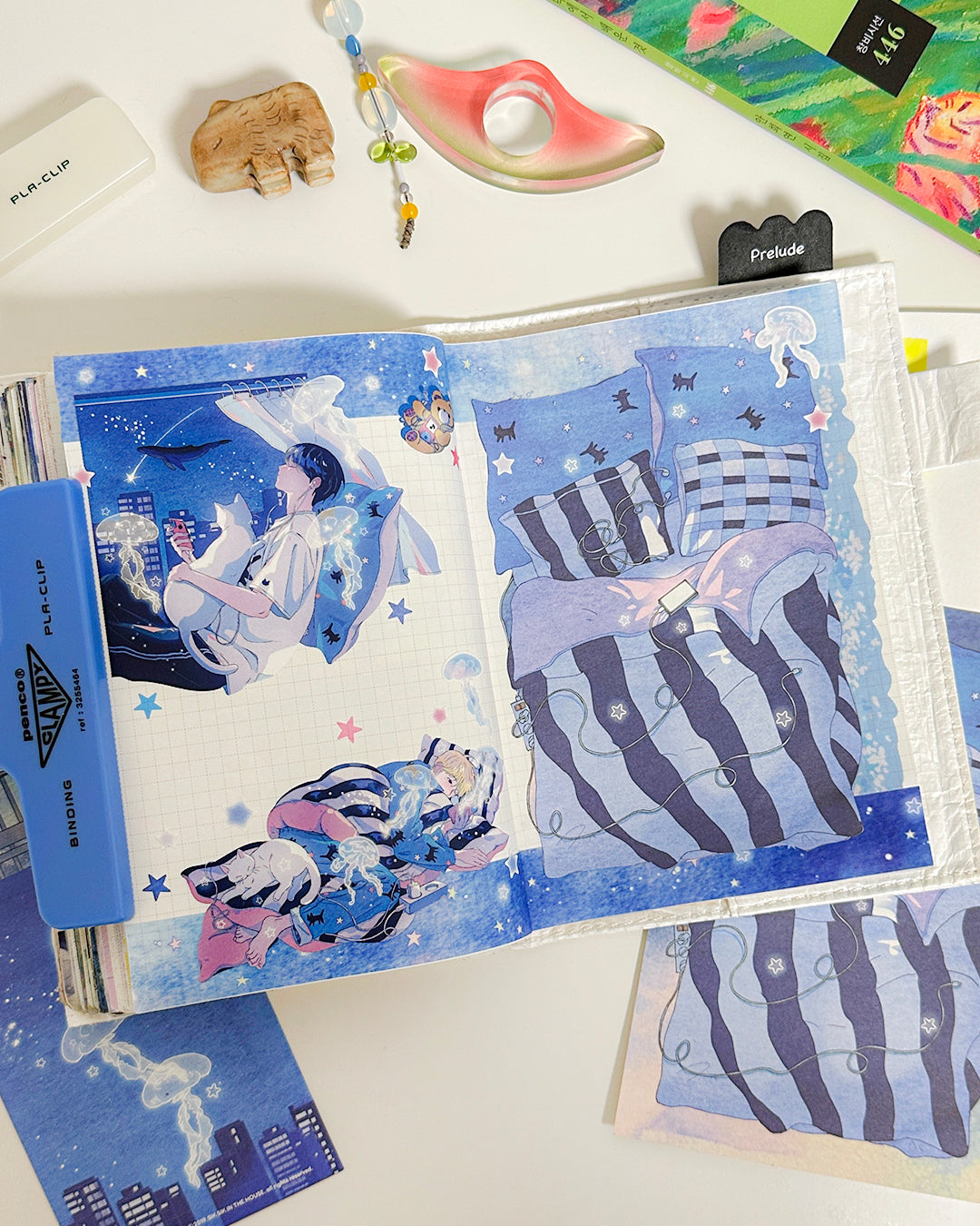 Insomnia Illustration Sticker