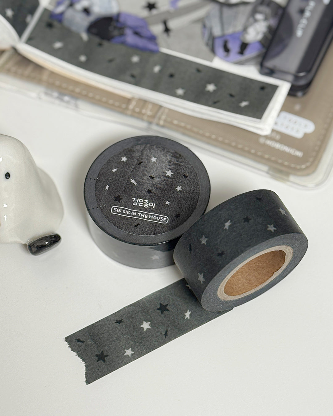 Black Paper MT Washi Tape