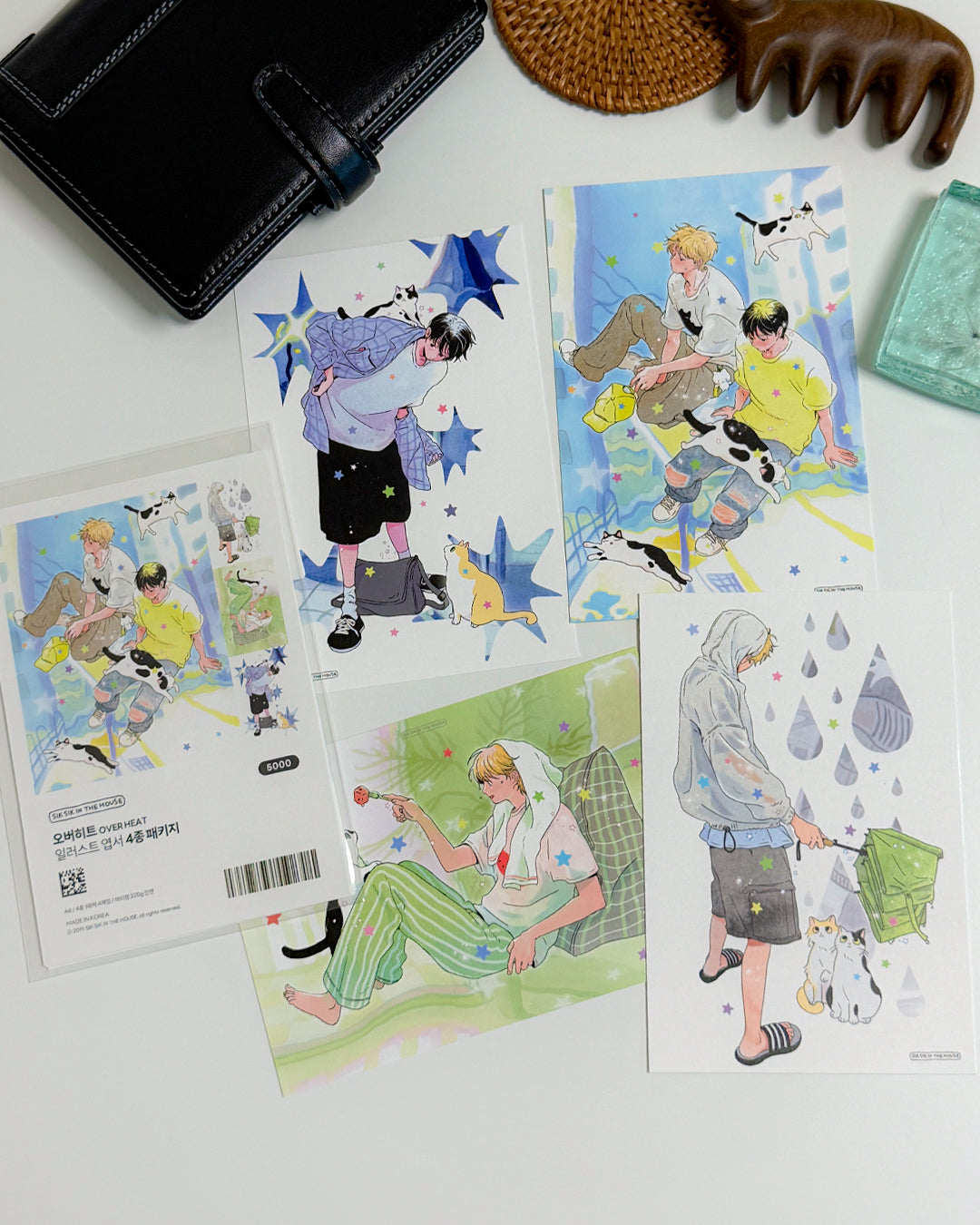 Over Heat Postcard Package (4 Designs)