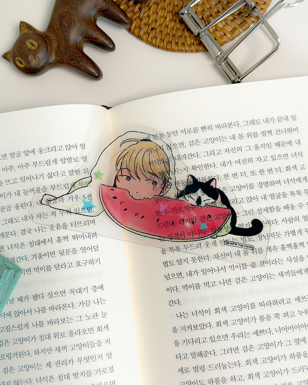Weekend - Illustration Clear Bookmark Set