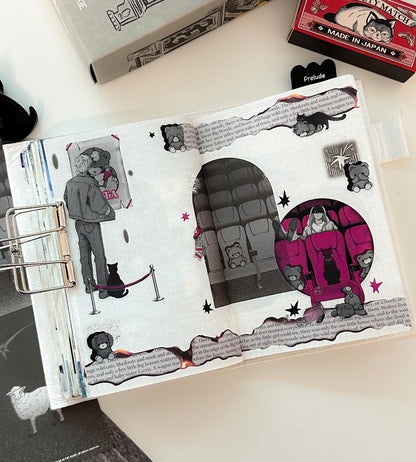 Private Screening Illustration Sticker