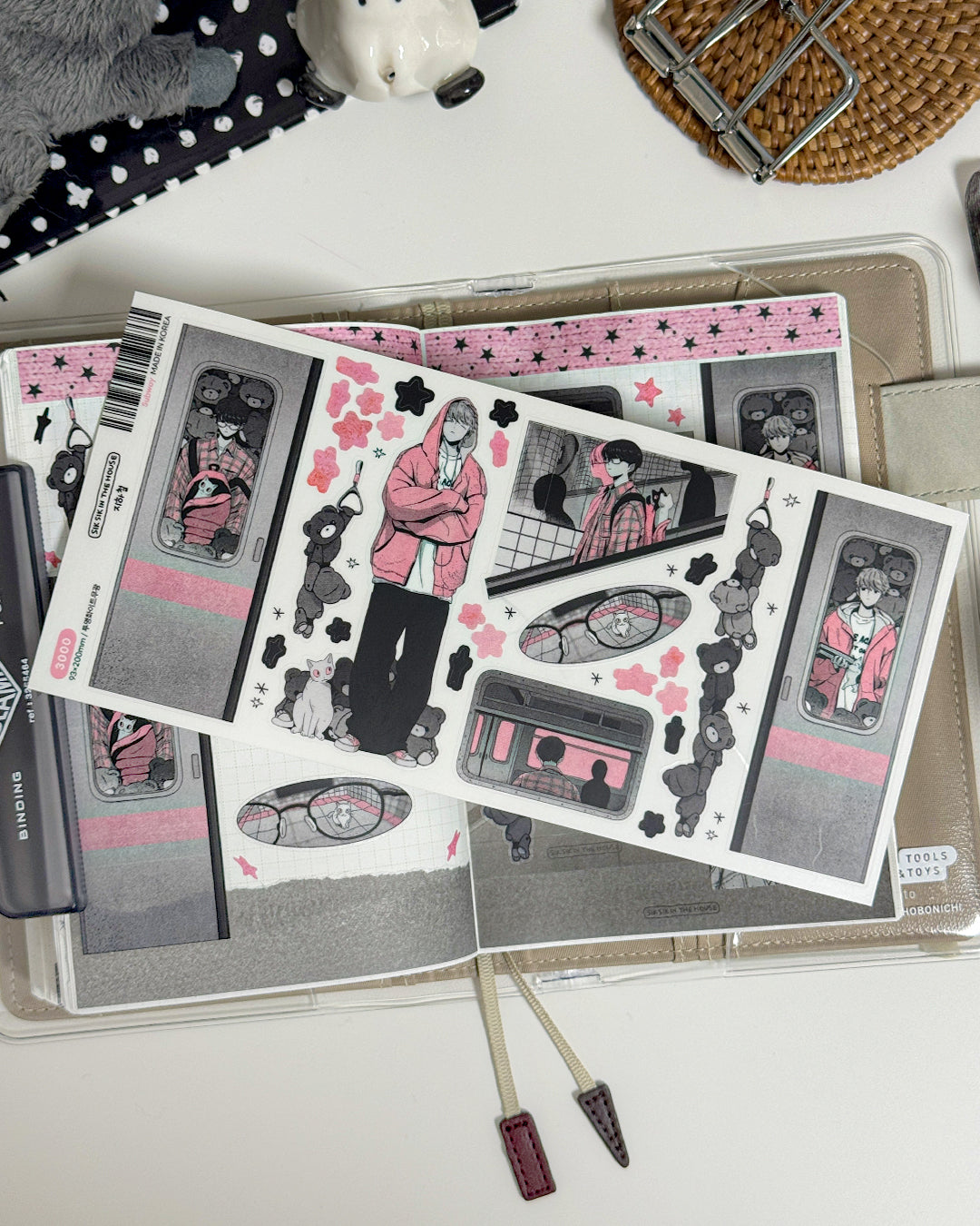 Subway Illustration Sticker