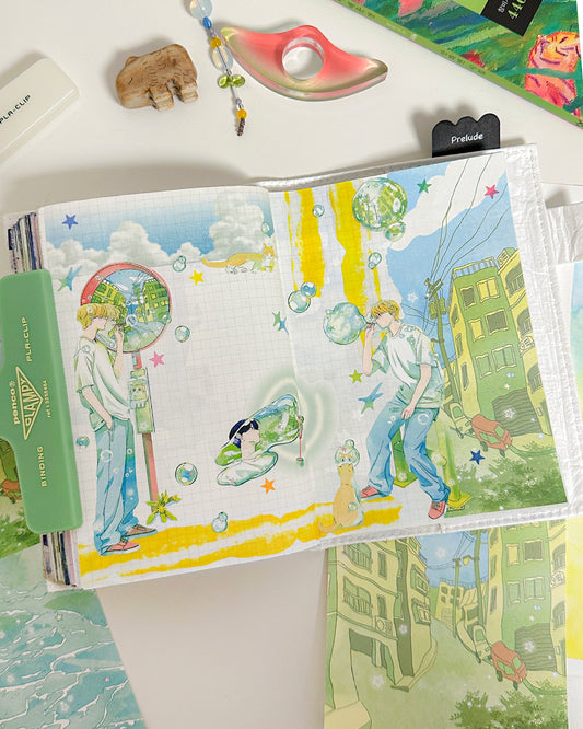 Heat Haze Illustration Sticker