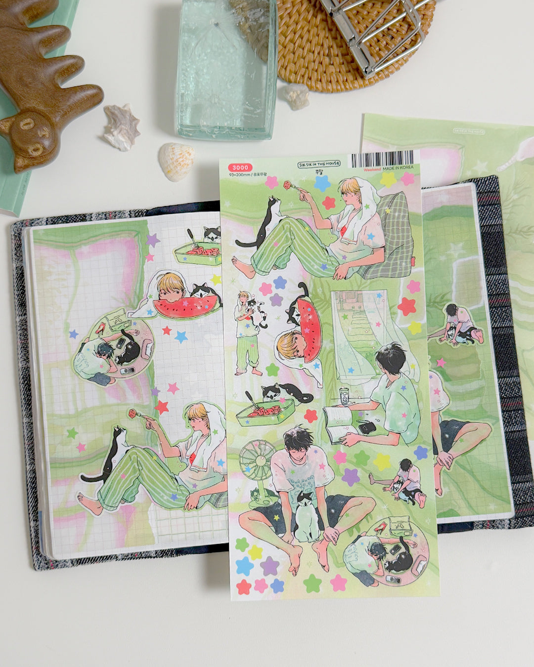 Over Heat Sticker Package (4 Designs + Special Gift)