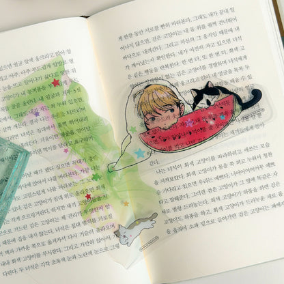 Weekend - Illustration Clear Bookmark Set