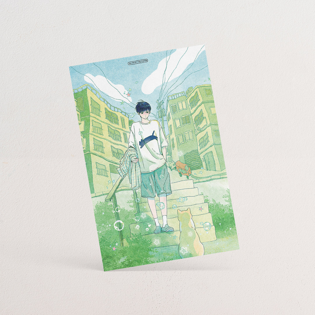 One Summer Day Postcard Package (4 Designs)