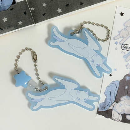 1004(Angel) Pastel Acrylic Charm