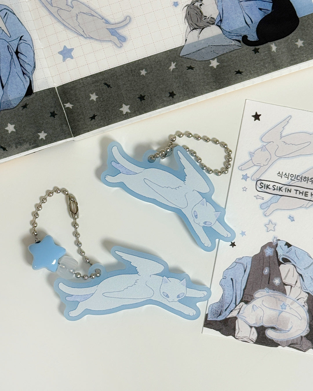 1004(Angel) Pastel Acrylic Charm