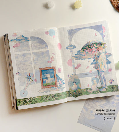 Classic Sticker Package (4 Designs + Special Gift)