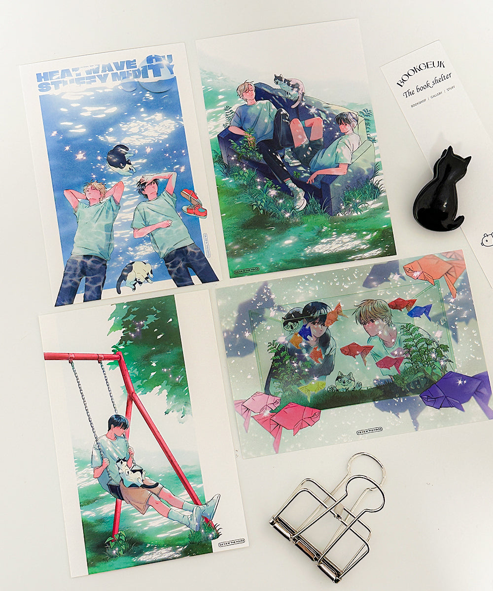 Heatstroke Postcard Package (4 Designs)