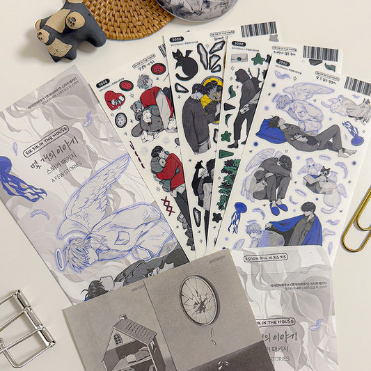 A Few Stories Sticker Package (4 Designs + Special Gift)