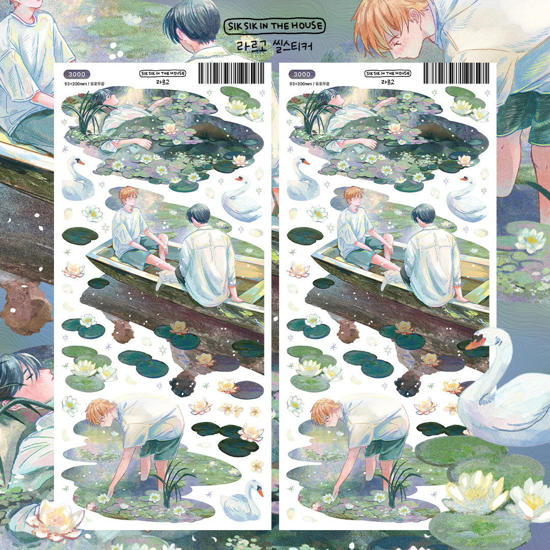 Largo Illustration Sticker