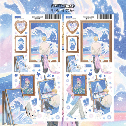 Momentary Record Illustration Sticker