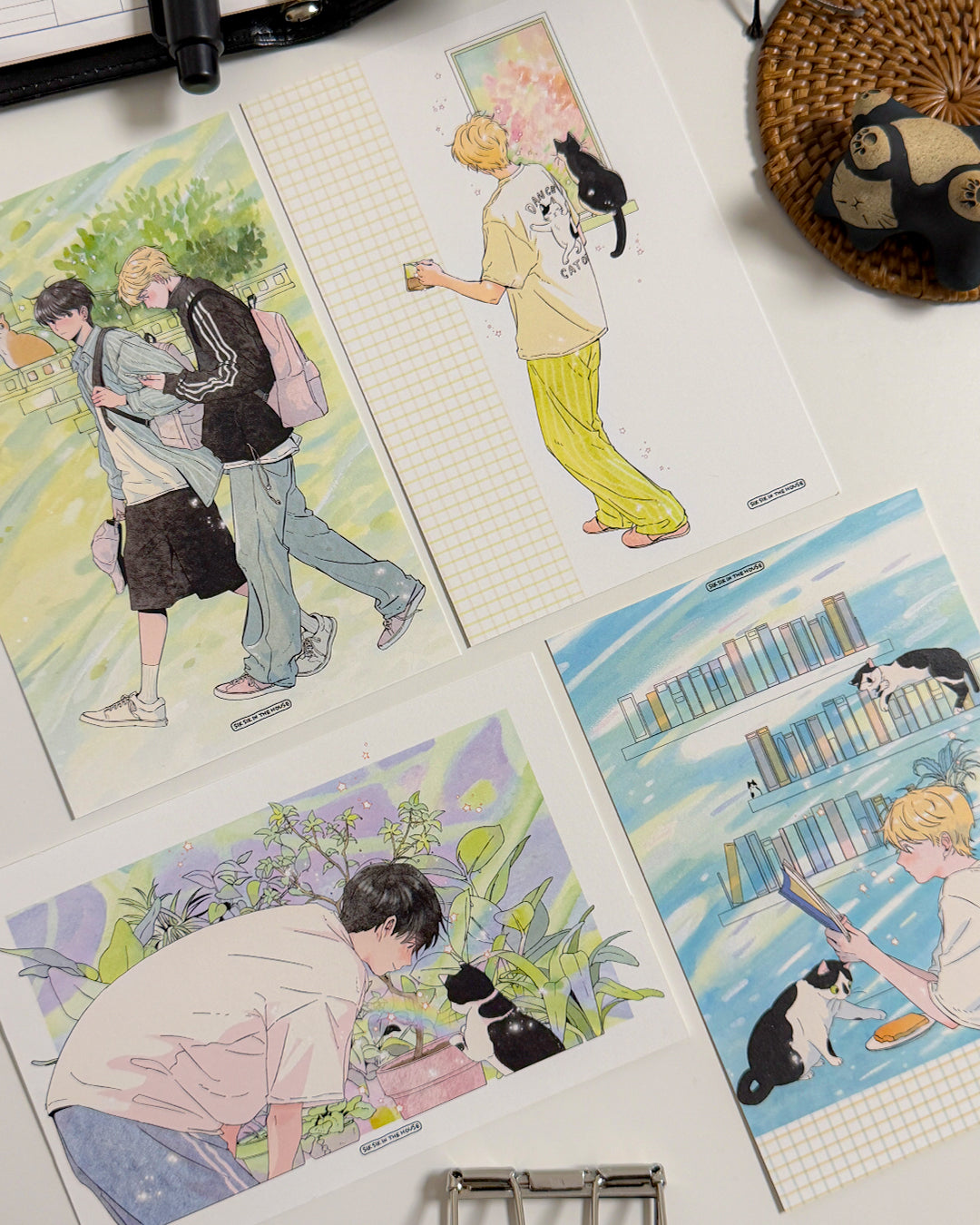 Slow Steps Postcard Package (4 Designs)