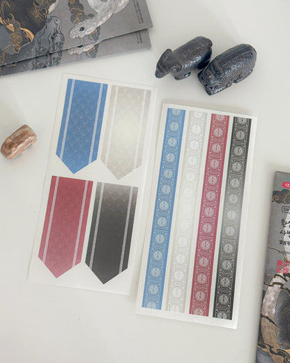 SABANGSIN Korean Mythical Four Guardian Gods Sticker Package (4 Designs + Special Gift)