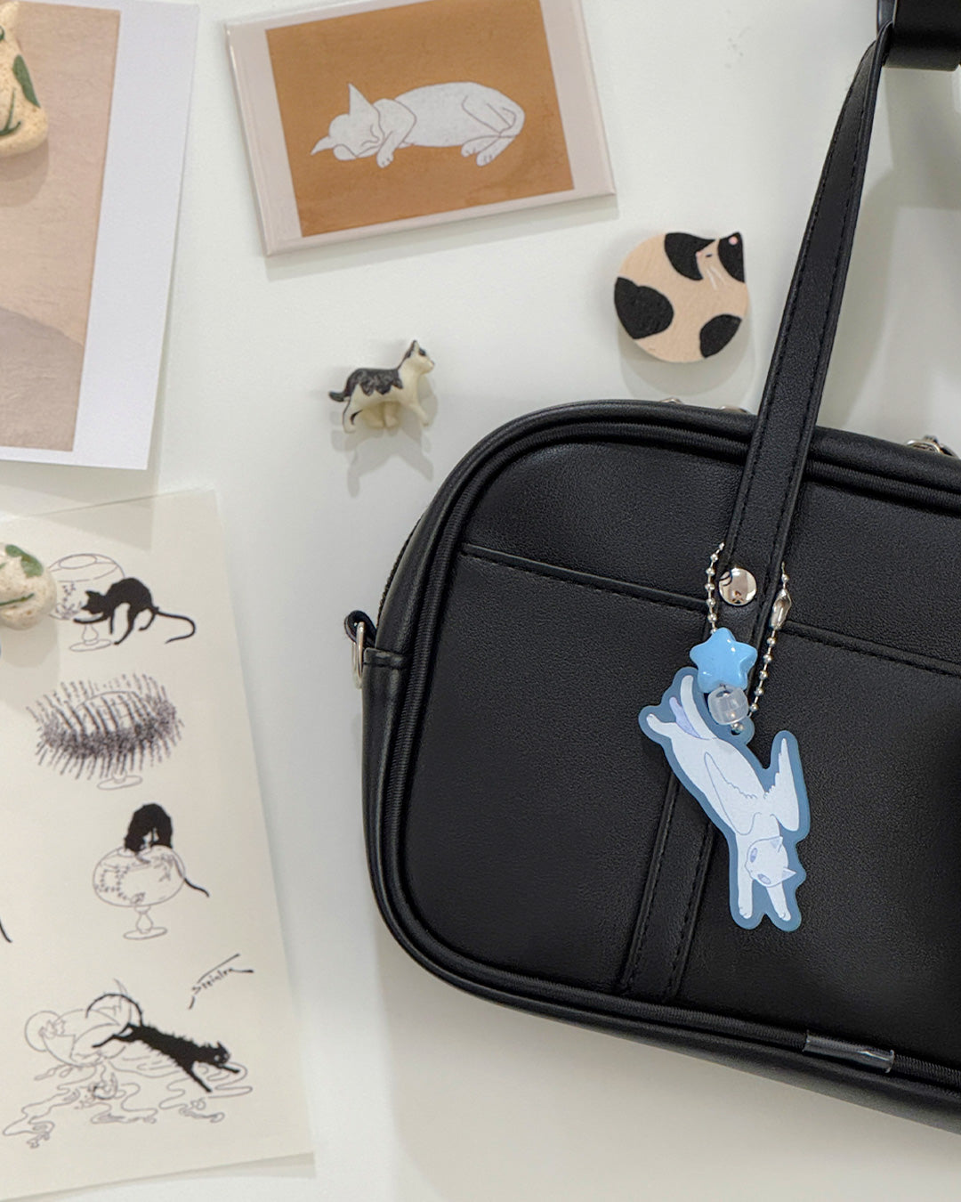 1004(Angel) Pastel Acrylic Charm