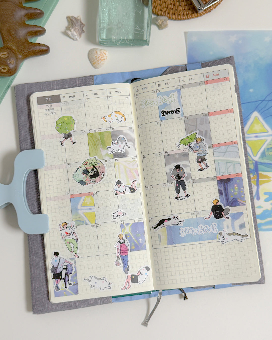 Tiny World Illustration Sticker (On sale until July 12 KST)