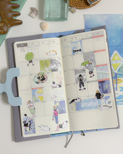 Tiny World Illustration Sticker (On sale until July 12 KST)