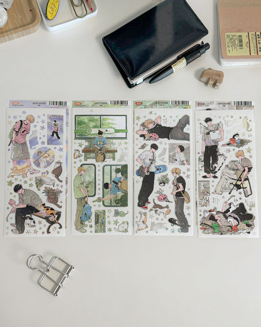 Day Off Sticker Package (4 Designs + Special Gift)