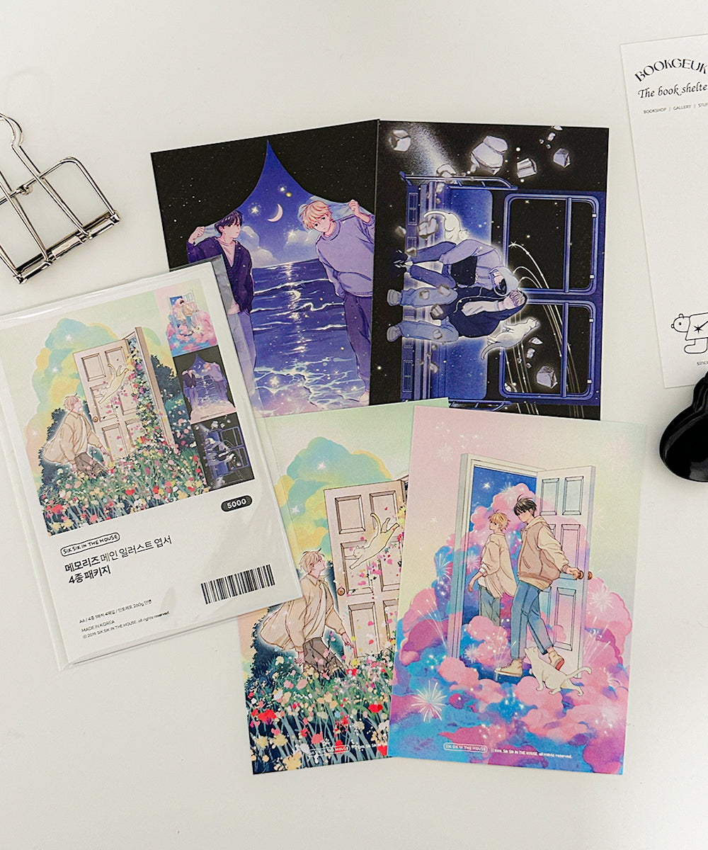Memories Postcard Package (4 Designs)