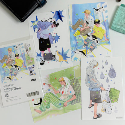 Over Heat Postcard Package (4 Designs)