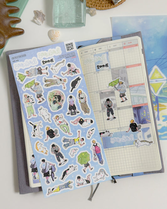 Tiny World Illustration Sticker (On sale until July 12 KST)