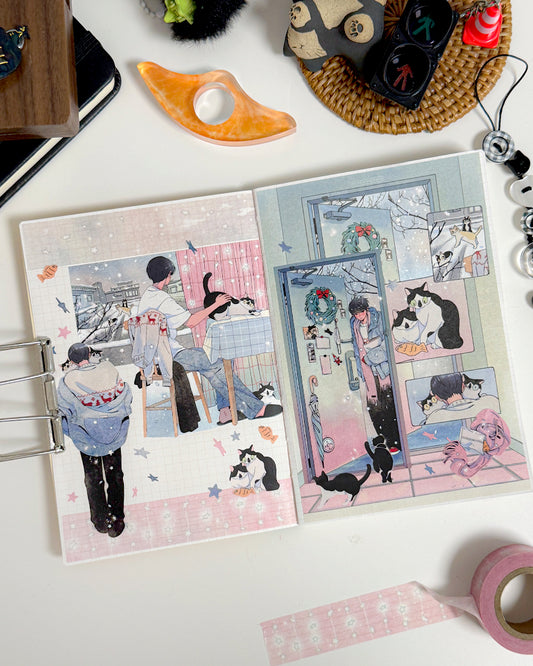 In one go Illustration Sticker