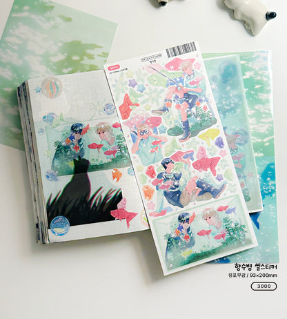 Nostalgia Illustration Sticker