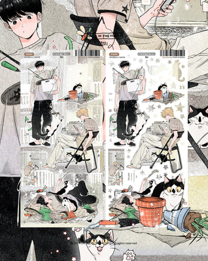 Day Off Sticker Package (4 Designs + Special Gift)
